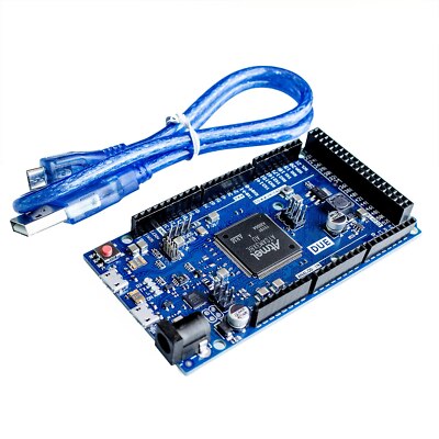Two R3 SAM3X8E 32-bit ARM Cortex-M Control Board F Arduino Module + TE223 Cable-