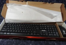NEW-Wireless Keyboard and Mouse – WS790 - Black - Jedel Ergonomic Design
