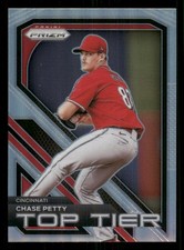 2024 Panini Prizm Top Tier Prizms Silver #4 Chase Petty