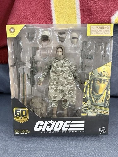 G.I. Joe Classified Series 60th Anniversary Action Soldier Infantry Figure