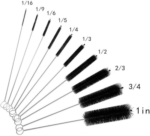 20in1 Reinigungsbürsten Set aus Nylon Rundbürste Flaschenbürste Schlauchbürste - Bild 5 von 12