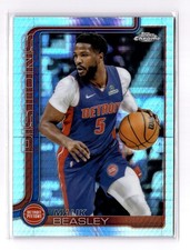 2025-26 Topps Chrome #36 Malik Beasley Prism Refractor