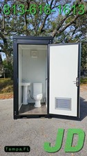New Premium Quality Portable Toilet Bathroom Sink Single Stall Semi Permanent New Premium Quality Portable Toilet Bathroom Sink Single Stall Semi Permanent