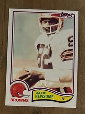 1982 Topps Ozzie Newsome Cleveland Browns #67 NM or Better
