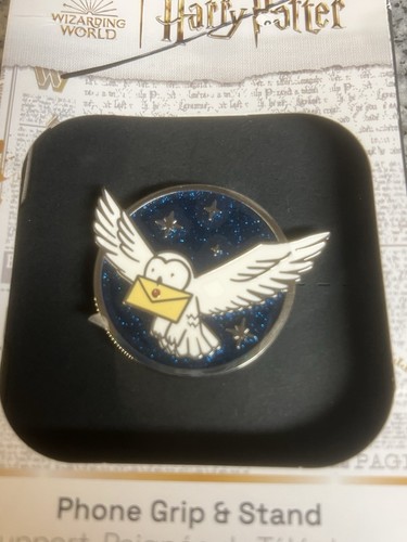 PopSockets Harry Potter Wizarding World Hedwig Owl Phone Grip Stand Swap Top New - Photo 4 sur 4