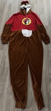 Buc-ees Exclusive Beaver Unisex Union One Piece Suit Adult Zip-Up Size 2XL