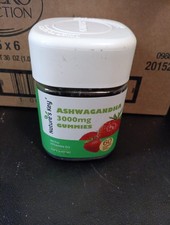 Nature's Key Ashwagandha Gummies, 3000mg Ashwagandha Root Extract Exp10/25