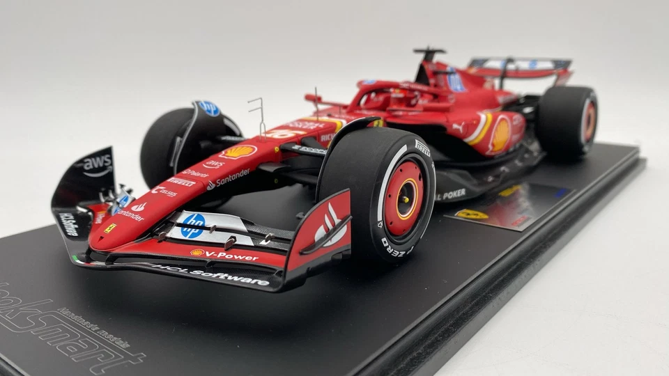  LS18F1067 Looksmart Ferrari SF-24 F1 Leclerc Winner Austin GP 2024 1/18 - Immagine 3 di 4