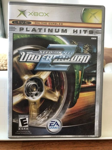 Need for Speed: Underground 2 Microsoft Xbox, 2004 Complete CIB good cond