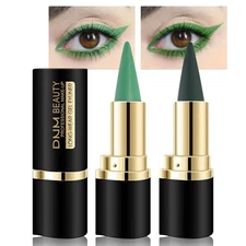evpct 2Pcs Pale Nuetral Green Gel Eyeliner Pencils, Green Eye Liners Shadow S...