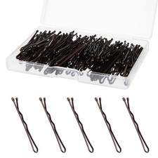 XLIUAX 150 Count Mini Bobby Pins, 1.38 Inch Small Bobby Pin Curved Waved Hair...