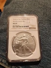 2012-S American Silver Eagle Struck in SF Mint NGC MS69