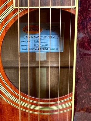 Gretsch Historic Series, G3100, Guitar. Autographed by all members