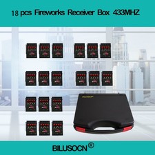 18 PCS 4 cues receiver box 433MHZ for fireworks firing system