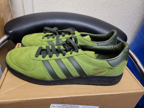 Adidas BC Men's Trainers In Addict Green Size UK 10 - Foto 1 di 15