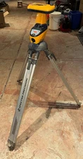 Spectra Precision Laser Level Model 1000 & 175 Receiver + Tripod. USED FOR PARTS
