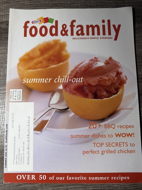 Food & Family Magazine - Summer 2005 - Summer Chill-out