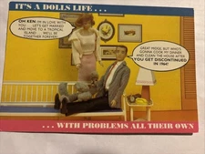 1989 Am. Postcard Co Nostalgic Barbie #1320. It’s A Dolls Life