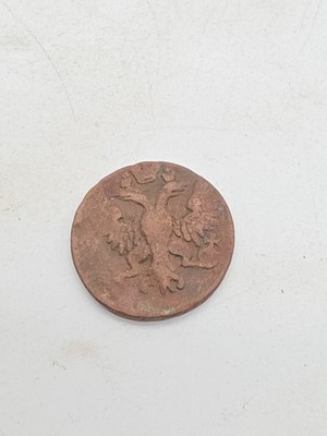 Russia 1760 Copper Coin Empress Elizabeth I Imperial Double Eagle Genuine C58