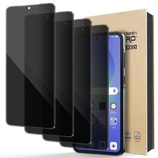 2/4 Packs Privacy Tempered Glass Screen Protector For Samsung Galaxy A36