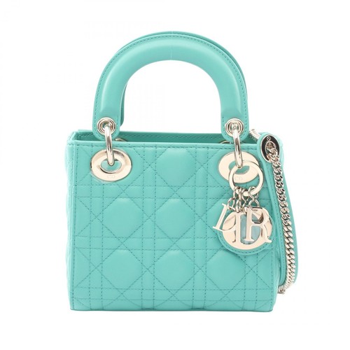 Christian Dior Lady Dior Mini Cannage 2WAY Handbag M0505ONGEM83H leather NEW CD