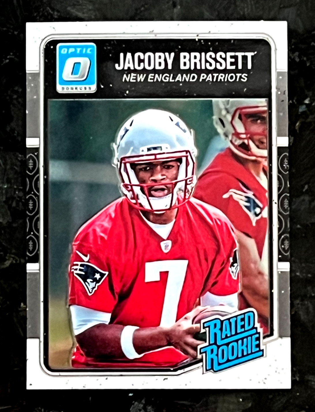 2016 Donruss Optic Jacoby Brissett RC RATED ROOKIE New England Patriots #170