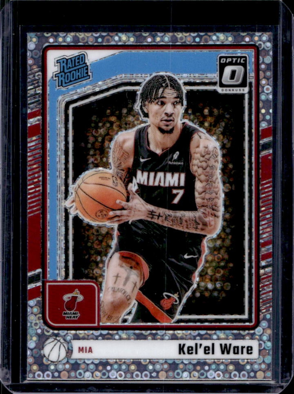 2024-25 Donruss Optic Kel'el Ware Rated Rookie Fast Break Holo RC #280 Heat