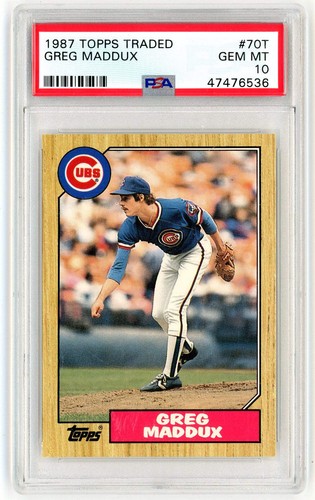 1987 Greg Maddux #70T