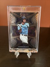 2022 Panini Select WANDER FRANCO Phenomenon Silver Rookie Card #P2 Tampa Bay Ray