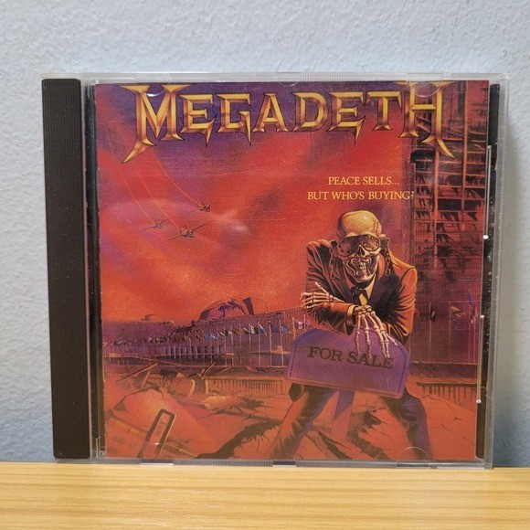 Megadeth - Peace Sells But Who's Buying CD 1st US Pressing 1986 Capitol / Combat