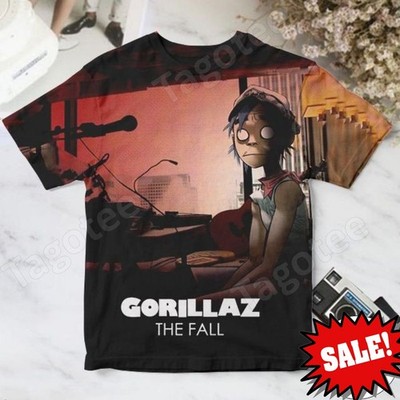 NEW Gorillaz Band The Fall Album Cover 3D T Shirt BT888