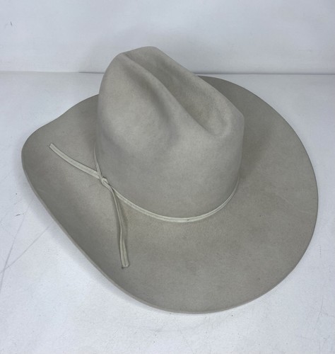 Resistol Size 7 Self-Conforming 5X Beaver Western Cowboy Hat Long Oval - Picture 2 of 11