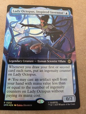 Lady Octopus, Inspired Inventor - Foil - (Extended Art) Marvel's Spider-Man Mtg