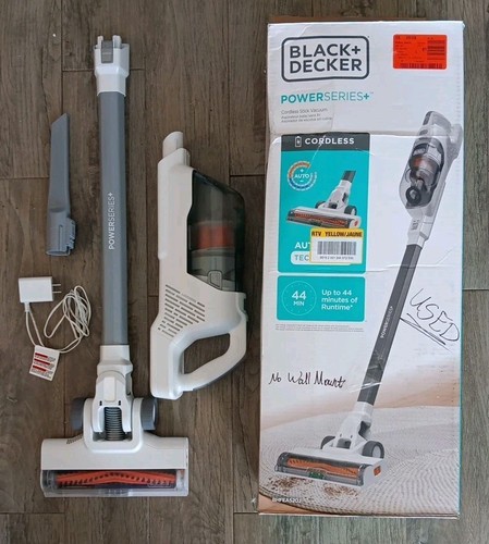 BLACK+DECKER POWER SERIES+ 16V MAX Cordless Stick Vacuum (BHFEA520J) W/ Charger