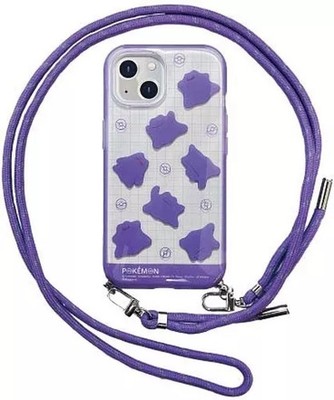 Gourmandises Metamon Pokemon Mobile Jacket Strap Loop Case for iPhone 15 14 13