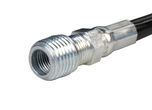 Schieffer 1/8" x 100' 4800 PSI Thermoplastic Sewer Jetter Hose & 5.5 Nozzle - Picture 2 of 6