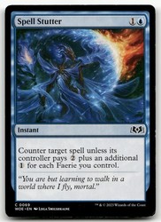Spell Stutter 69 Common Wilds of Eldraine Magic: The Gathering