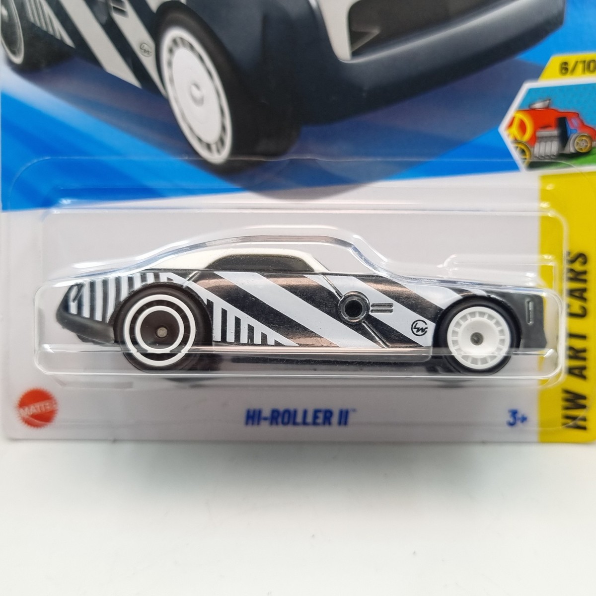 ホットウィール スーパートレジャーハント HI-ROLLER II Hot Wheels 2025 Super Treasure Hunt Hi-Roller II White Loose
