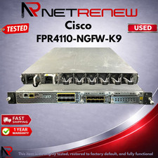 Cisco FPR4110-NGFW-K9 Firepower 4110 Next Genaration Firewall Appliance