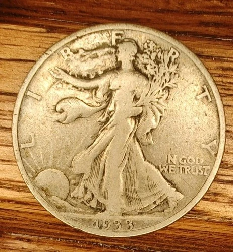 Photo of a 1933-S Walking Liberty Half Dollar from an eBay listing that sold on Jul 23, 2026