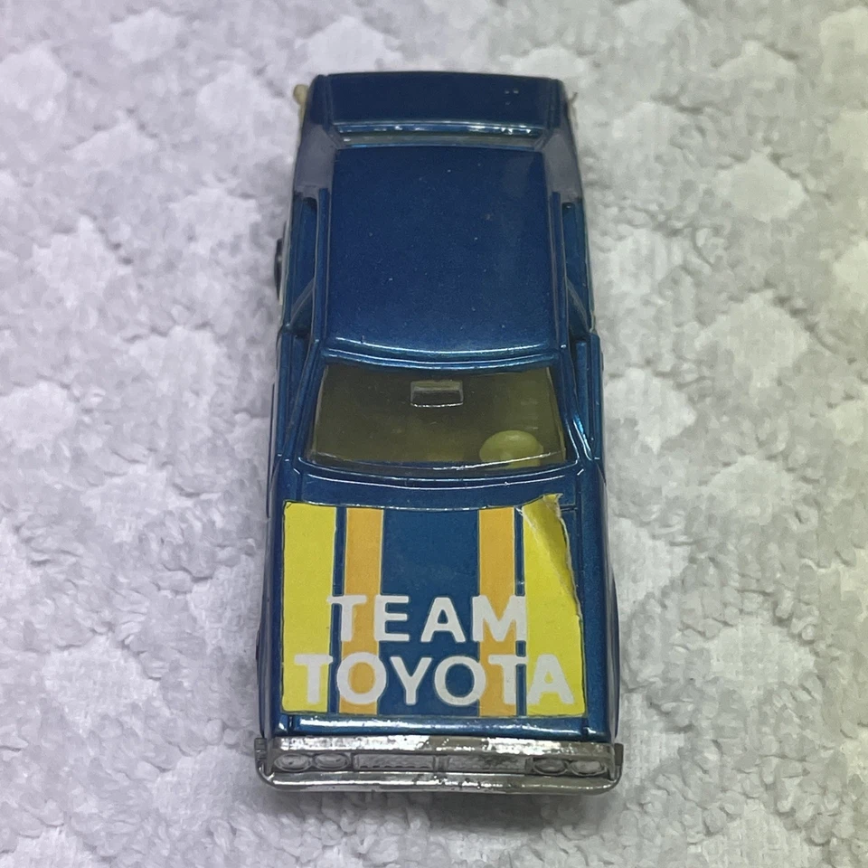 Coche diecast vintage Zylmex Skyline P327 Zee Toys Wind Racers Team Toyota ¡Bueno! Foto 2 de 4