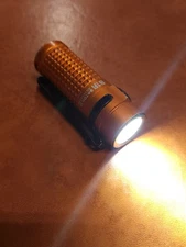 Olight S1R Baton II EDC Flashlight LED 1000 Lumens Rechargeable - Orange
