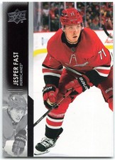 2021-22 Upper Deck #282 Jesper Fast Carolina Hurricanes