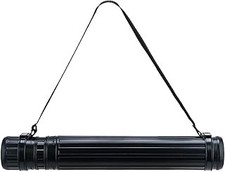 TRANSON Small Poster Tube Storage 17  to 27  Extendable for Documents Blueprints