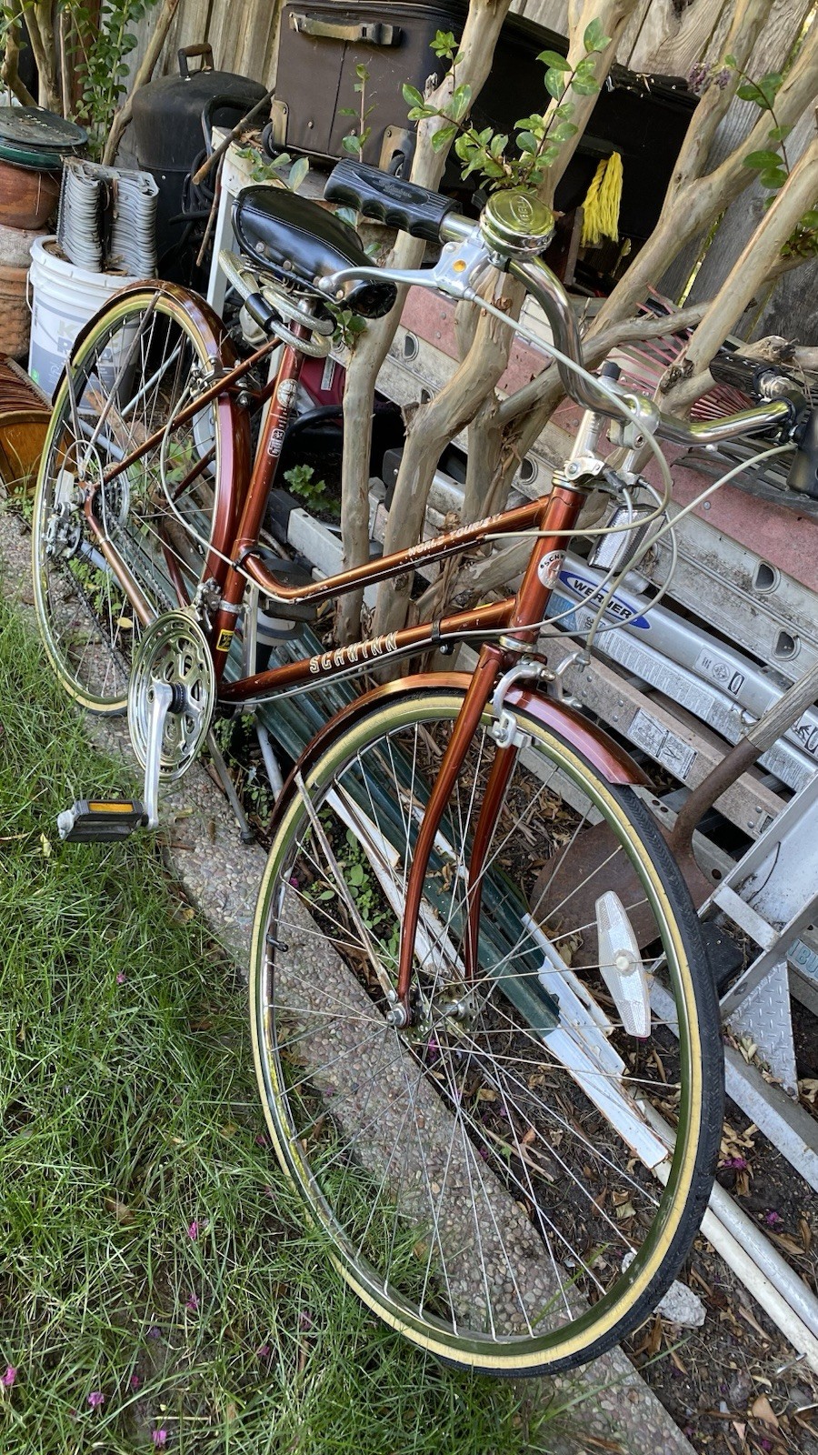 Schwinn Racer Vintage Mid Century Men's Red Bicycle 27in | eBay