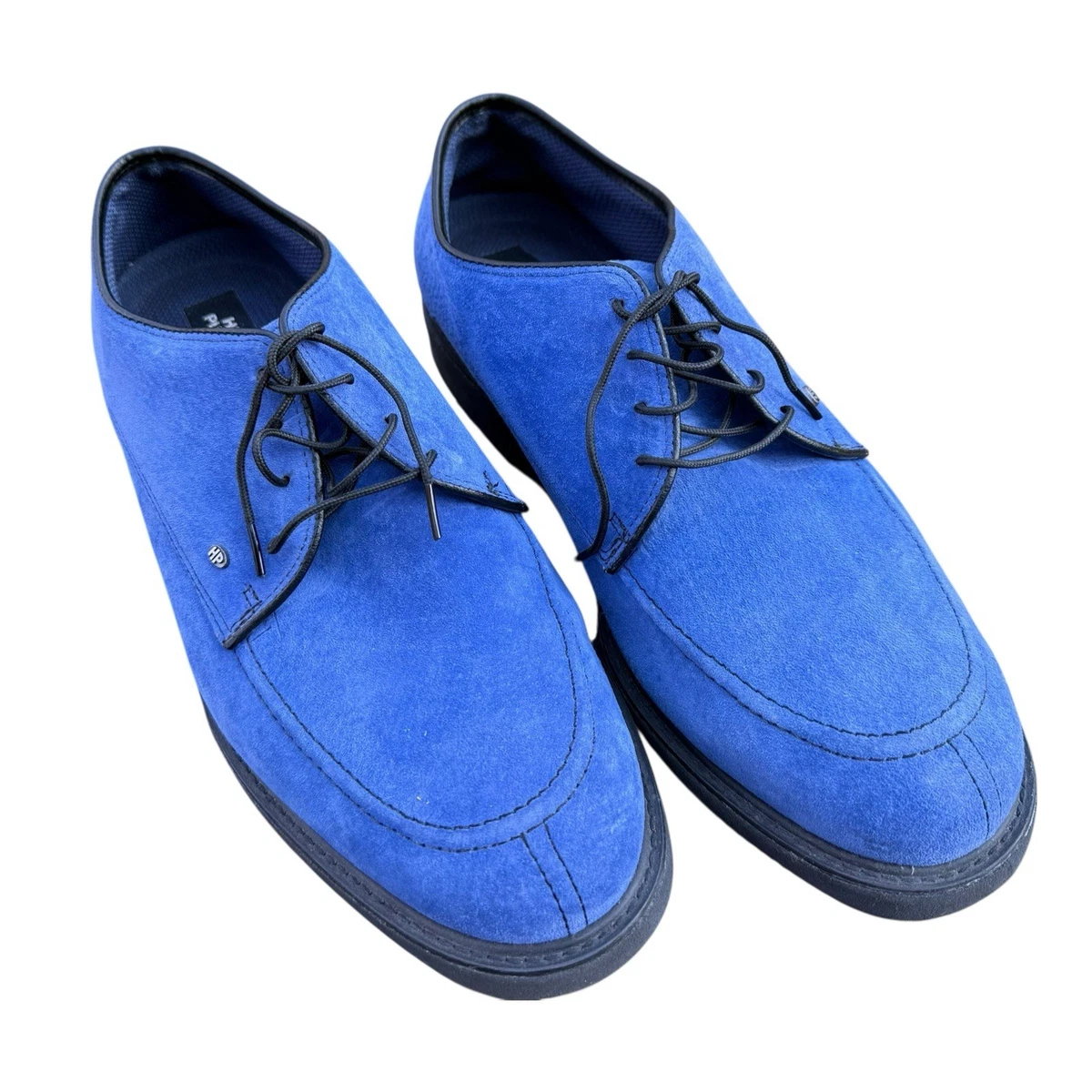 Men’s blue suede hush puppies 11.5 Hush Puppies Blue Solid Casual Shoes for Men for sale | eBay main image 2