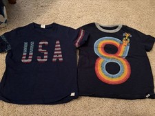 Boys Set Of 2 Gap Tshirts, Size 5