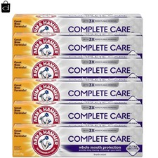 ARM and HAMMER Toothpaste Complete Care Whole Mouth Protection, 6 Pack, Fresh