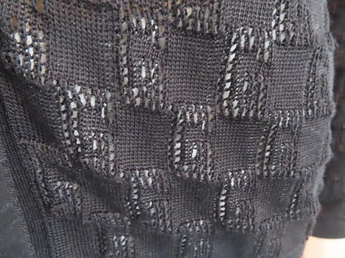 GUCCI Black GG Cotton/Silk Blend Jacquard Cardigan Sweater Size S - Bild 3 von 11