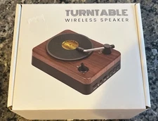 turntable wireless speakers Bluetooth